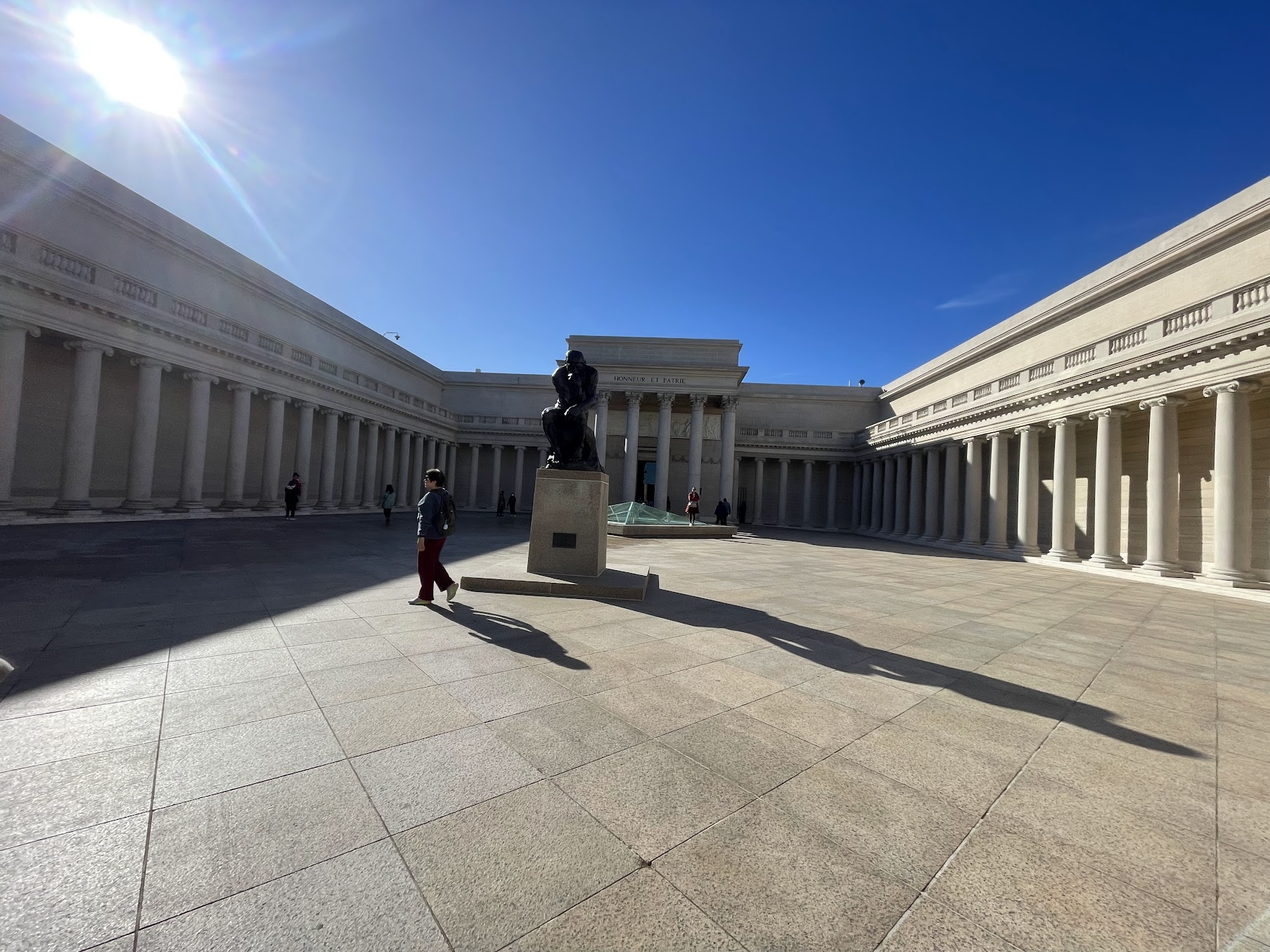 Legion of Honor courtyard