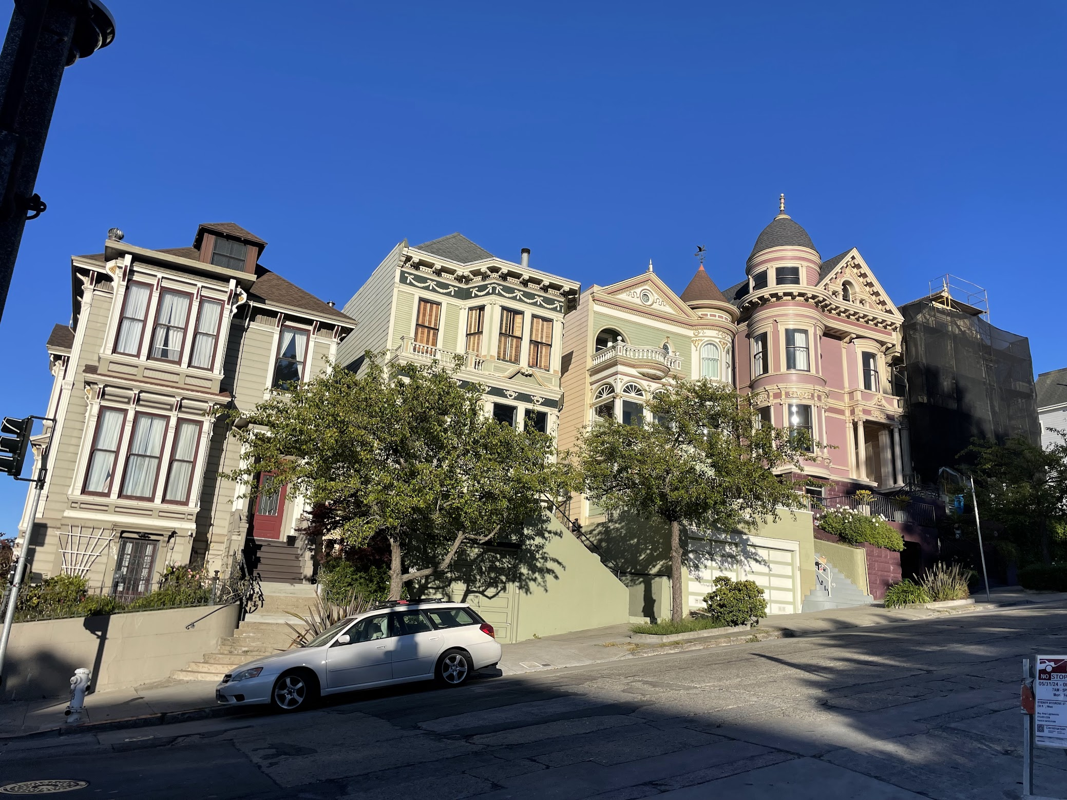 Near Alamo Square